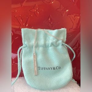 AUTHENTIC Tiffany’s 925 Sterling Silver 1837 Bar Necklace